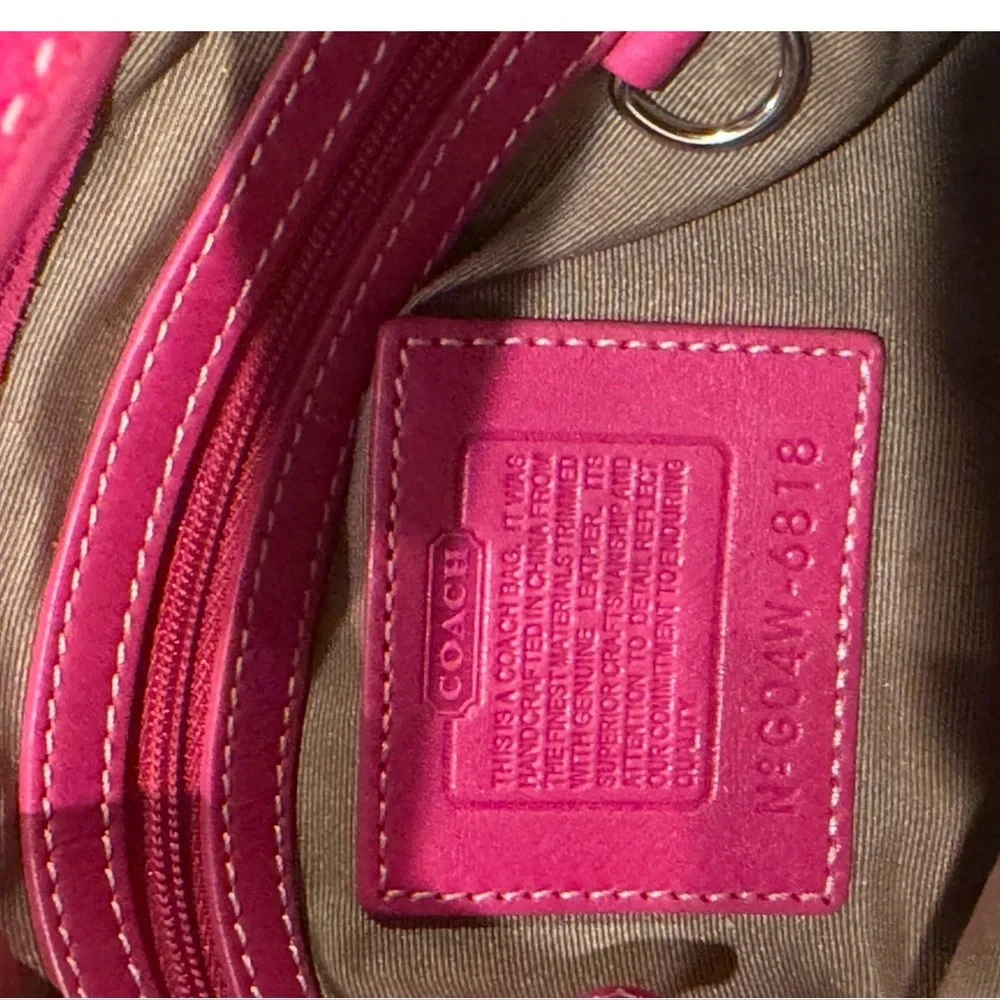 Coach‎ Y2K Fuchsia Pink Small Soho Flap Shoulder Bag 6818 China